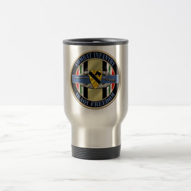 Caneca Térmica Infantaria OIF ø CAV do combate (Centro)