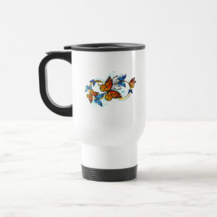 Caneca Térmica Infinidade de Borboletas Monarca