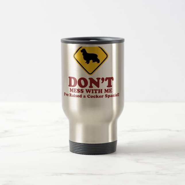 Caneca Térmica Inglês cocker spaniel (Centro)