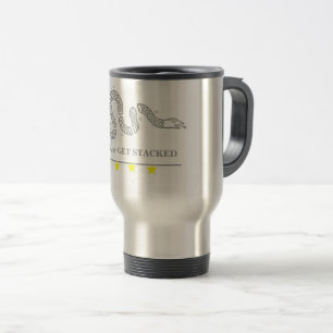 Caneca Térmica Ingressar Ou Obter Mug Empilhado