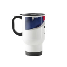 Inicial Monogramada com Bandeira Americana Patriót