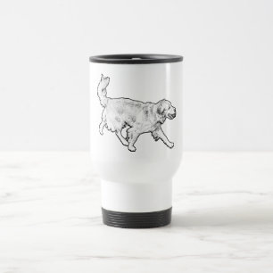 Caneca Térmica Início de Corrida Brilhante