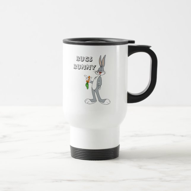 Caneca Térmica INSETOS BUNNY™ com Cenoura (Direita)