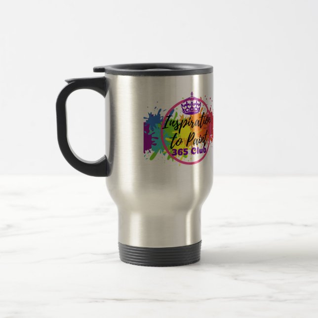 Caneca Térmica Inspiração para pintar a pintura de 365 clubes (Esquerda)