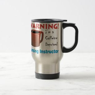Caneca Térmica Instrutor de nutrição destituído cafeína