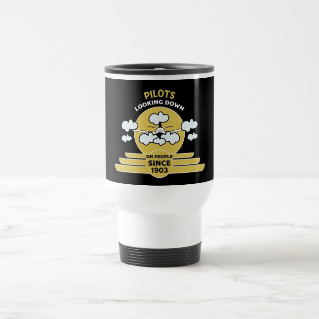 Caneca Térmica Instrutor Voador | Escola de Voo | FORMANDO | Pro (Centro)