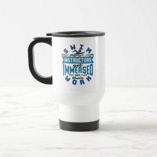 Caneca Térmica Instrutores de Natação se Imersos em Seu Trabalho