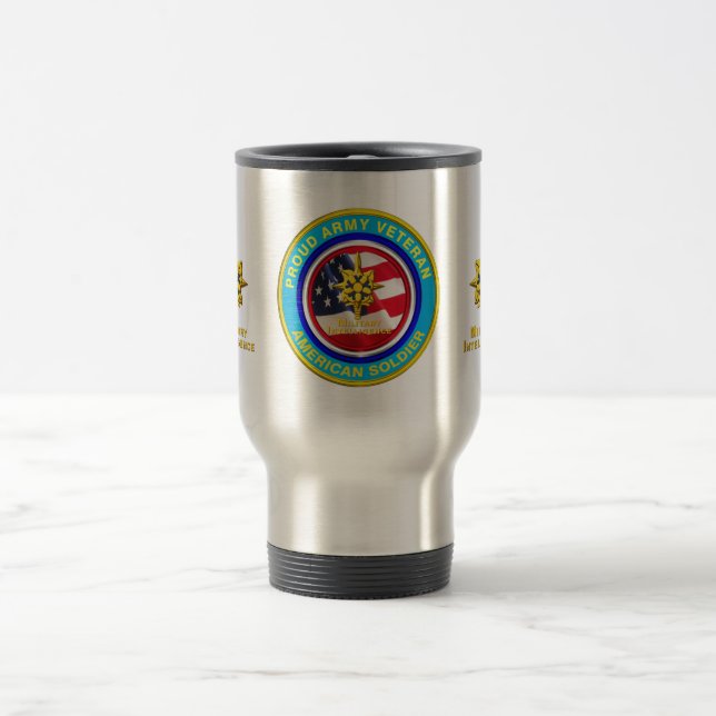 Caneca Térmica Inteligência Militar - Veterano Keepsaau (Centro)