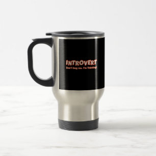 Caneca Térmica Introvert - Não me Inseto Estou pensando