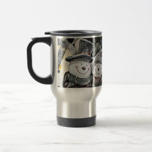 Caneca Térmica Inverno, Neve Natal e Neve Mug