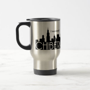 Caneca Térmica Invernos de Chicago igualmente conhecidos como