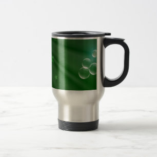 Caneca Térmica Irlanda Padrão Verde Arte Paz Amor Destino