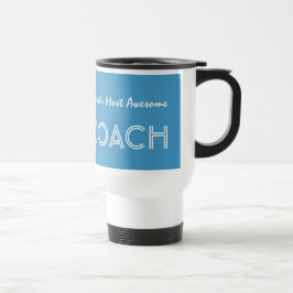 Caneca Térmica Item de Presente Personalizado BLUE do Treinador M