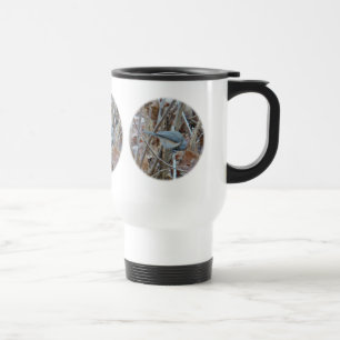 Caneca Térmica Itens de Coordenada do Comboio do Titmouse Tufted
