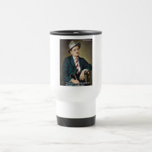 Caneca Térmica James Joyce "Erros/Portais" Citações Presentes & C