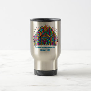 Caneca Térmica Jan 30 - Yodel para o dia do seu vizinho