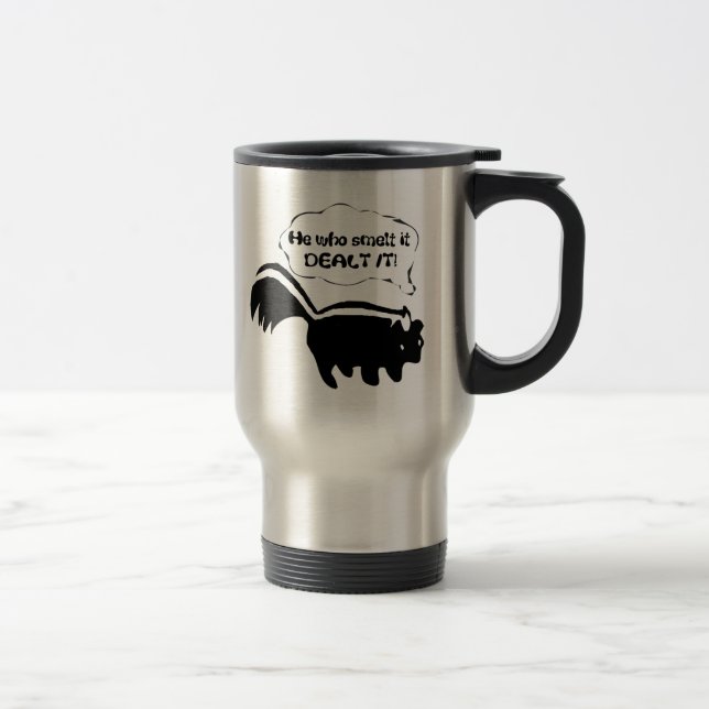 Caneca Térmica jaritataca esperta do aleck (Direita)