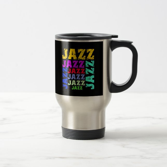 Caneca Térmica Jazz colorido e legal (Direita)