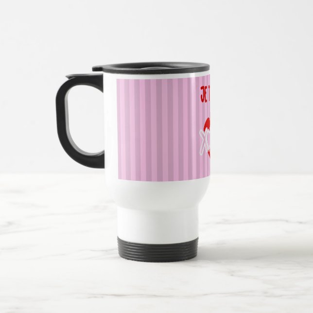 Caneca Térmica Je t’aime (Esquerda)