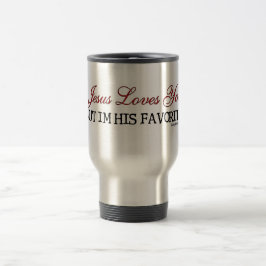 Caneca Térmica Jesus ama-o favorito