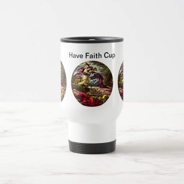 Caneca Térmica Jesus no copo de Gethsemane (Centro)