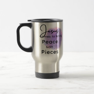 Caneca Térmica Jesus vem trazer a paz