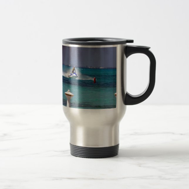 Caneca Térmica Jet Ski Paradise (Direita)