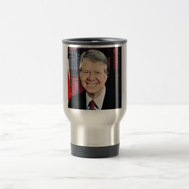 Caneca Térmica Jimmy Carter 39º Presidente dos EUA (Centro)