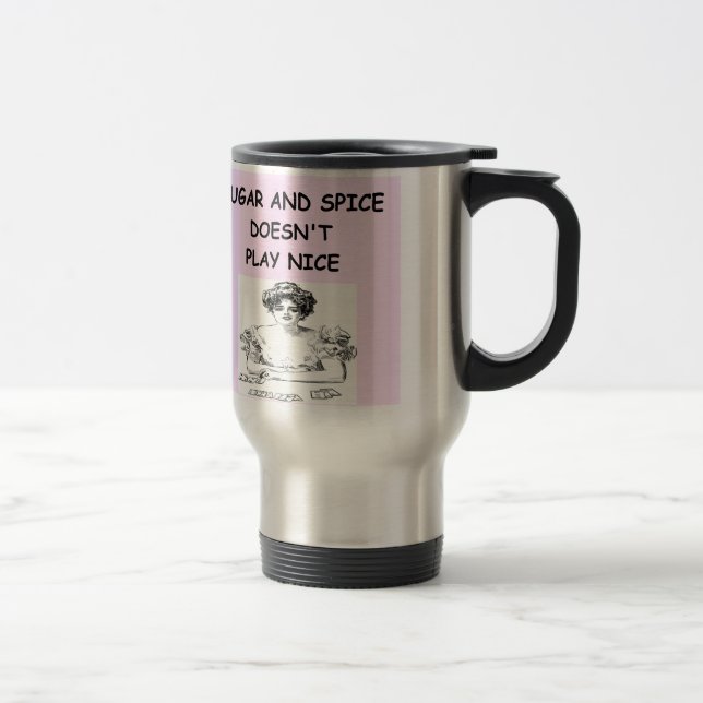 Caneca Térmica jogador de cartão (Direita)
