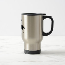 Caneca Térmica Jogador e cavalo do polo