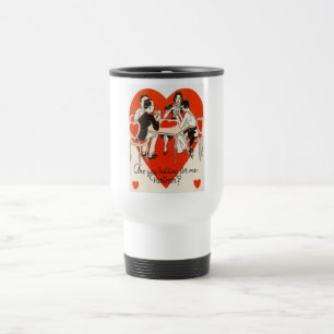 Caneca Térmica Jogo da ponte do dia de os namorados