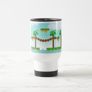 Caneca Térmica Jogo de plataforma retrô ou clássico