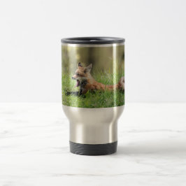 Caneca Térmica Jogo do Fox vermelho