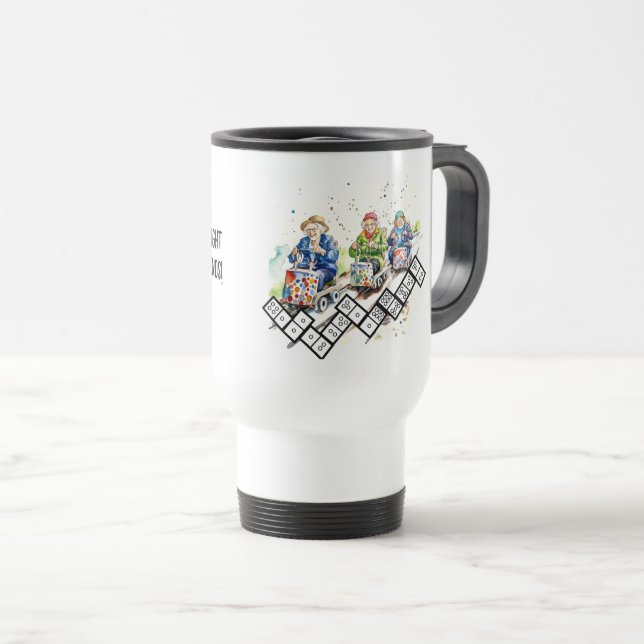 Caneca Térmica Jogos (Frente Esquerda)