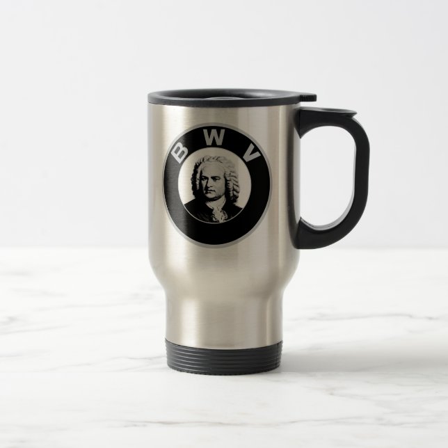 Caneca Térmica Johann Sebastian Bach (Direita)