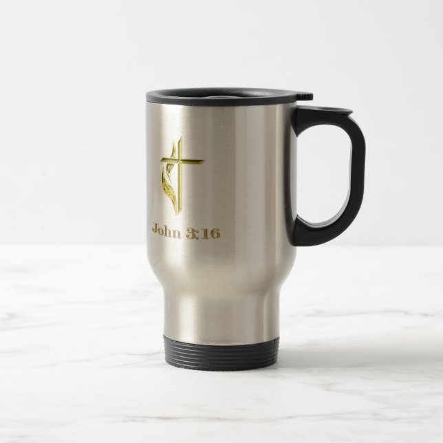 Caneca Térmica John 3:16 (Direita)