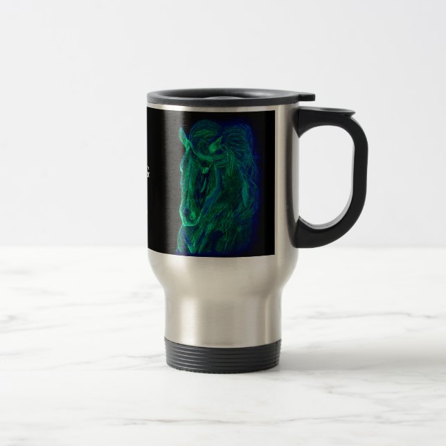 Caneca Térmica Juba de néon (Direita)