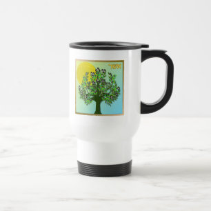 Caneca Térmica Judaica 12 Tribos Israel Aser