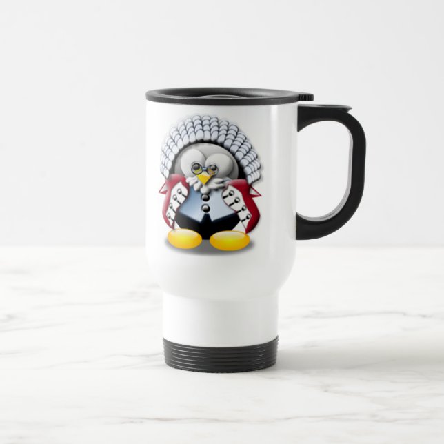 Caneca Térmica Juiz Tux de Ingleses (Direita)