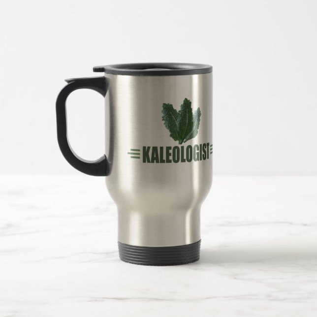 Caneca Térmica Kale Engraçado (Esquerda)
