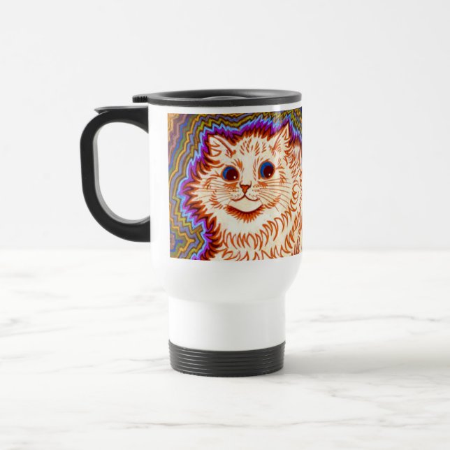 Caneca Térmica Kaleidoscope Cat (Esquerda)