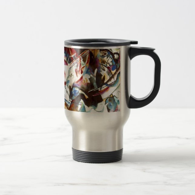 Caneca Térmica Kandinsky Abstrato Composição VI (Direita)