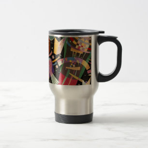 Caneca Térmica Kandinsky Composition X Abstrato Trabalho de arte