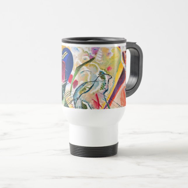 Caneca Térmica Kandinsky - Improvisação 35, (Frente Esquerda)