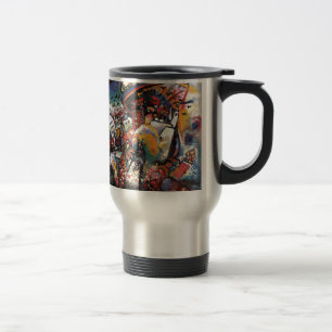 Caneca Térmica Kandinsky Moscou I Cityscape Abstrato Painting