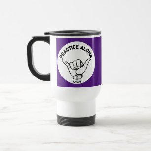 Caneca Térmica Kauai - Pratique Aloha Shaka (enforque-se)