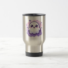 Caneca Térmica Kawaii Ghost Halloween Mug - Espírito De Pastel Cu