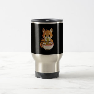 Caneca Térmica Kawaii ramen shiba inu presente de amante de mac