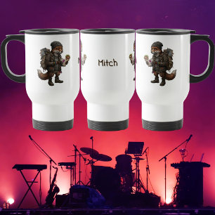 Caneca Térmica Kebab da Raposa do Café Pós-Concerto