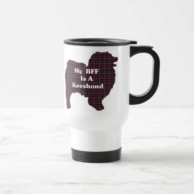 Caneca Térmica Keeshond BFF Gifts (Direita)